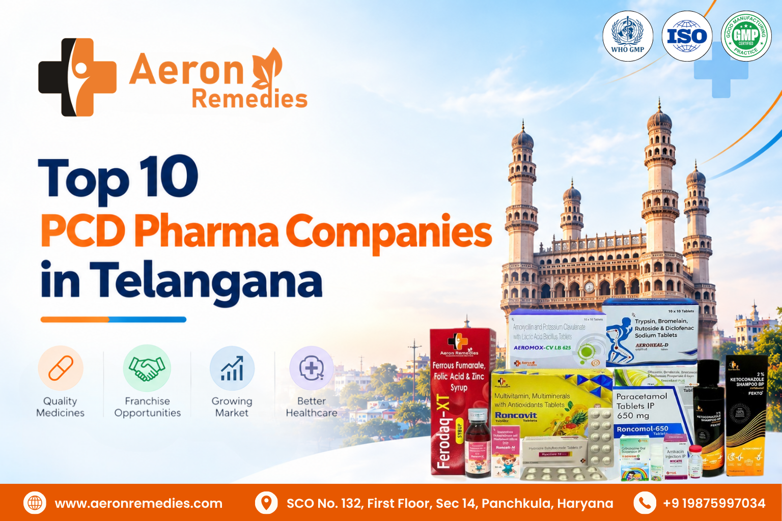 PCD Pharma Companies in Telangana